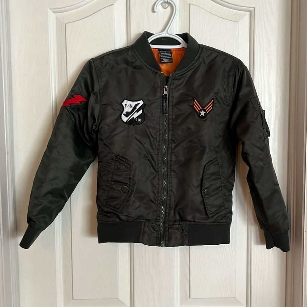 Ring of Fire boys bomber jacket. Size boys S.